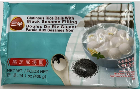 Khong Guan Glutinous Rice Balls with Black Sesame Filling - Recalled Product