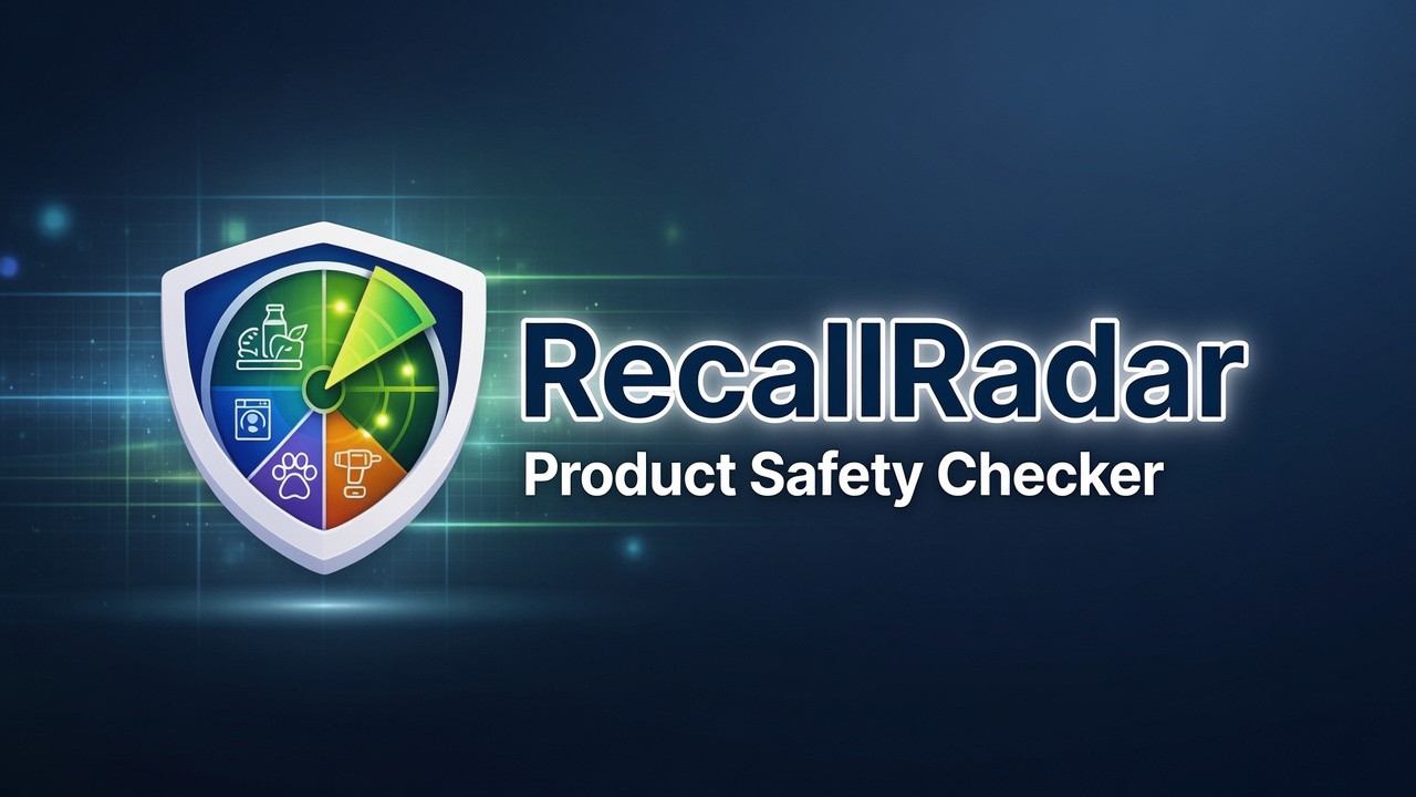 RecallRadar Product Safety Checker